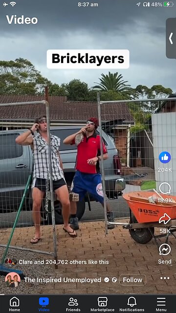 Bricklayers, plumbers, electricians, plasterers 🤣