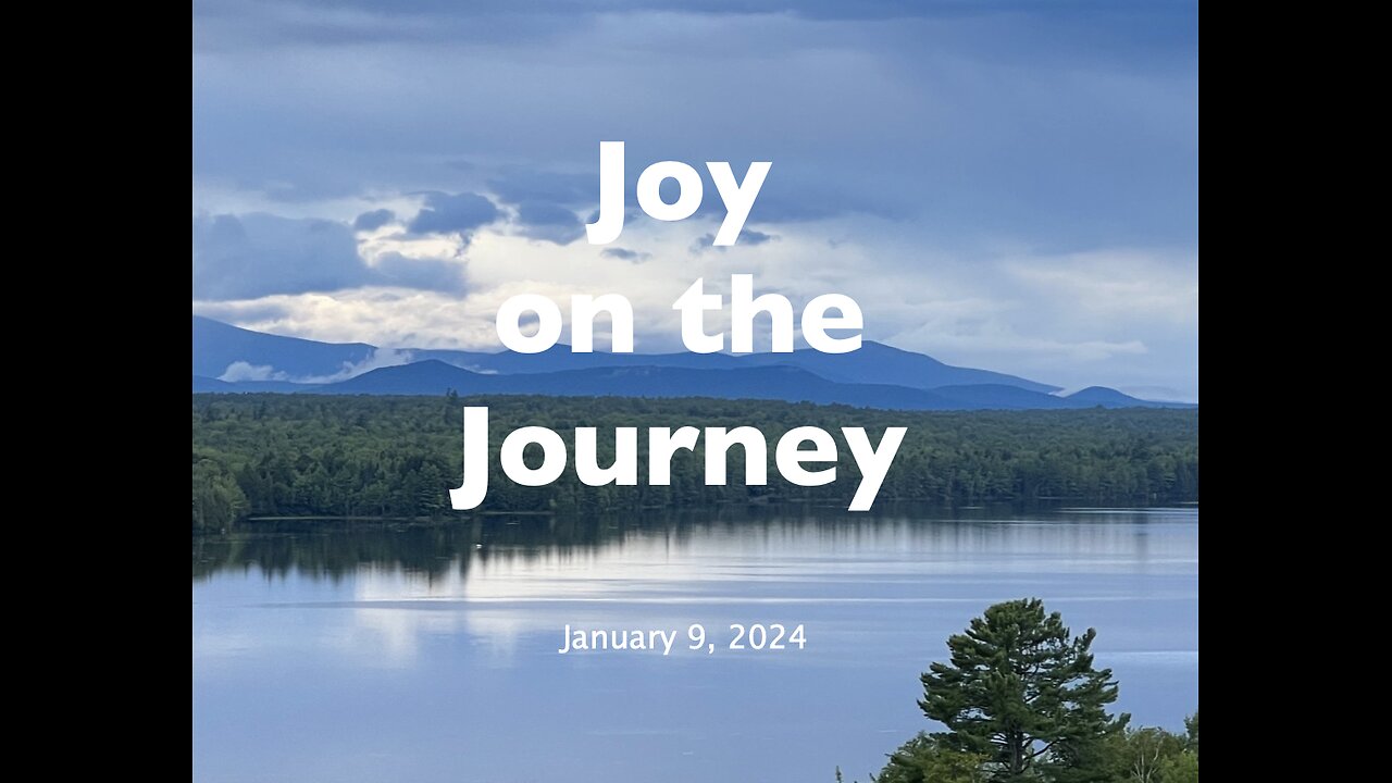 We All Need Peace - Joy on the Journey (Jan 9)