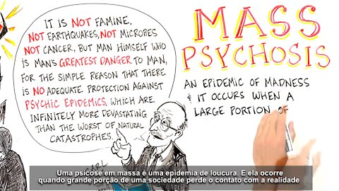 PSICOSE EM MASSA - Como Uma População Inteira Se Torna Doente Mentalmente.