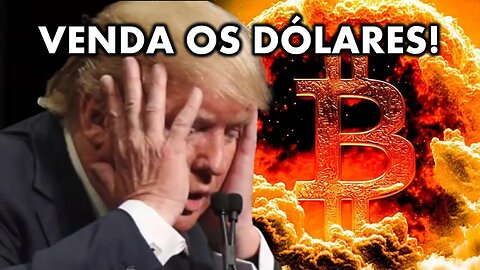 TRUMP DECLAROU QUE O DOLAR ESTA MORTO (O QUE SE PASSA COM O BITOIN?)