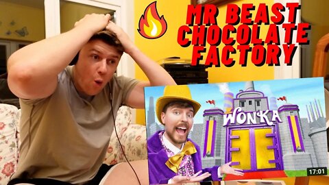 MRBEAST CHOCOLATE FACTORY!! | IRISH GUY REACTS!!