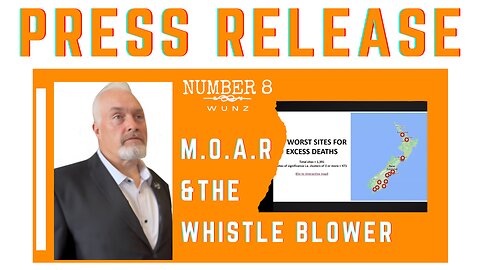 Ep 127 N8 PRESS RELEASE 16th Aug 2024 N8WUNZ files PG for Whistle Blower Barry Young