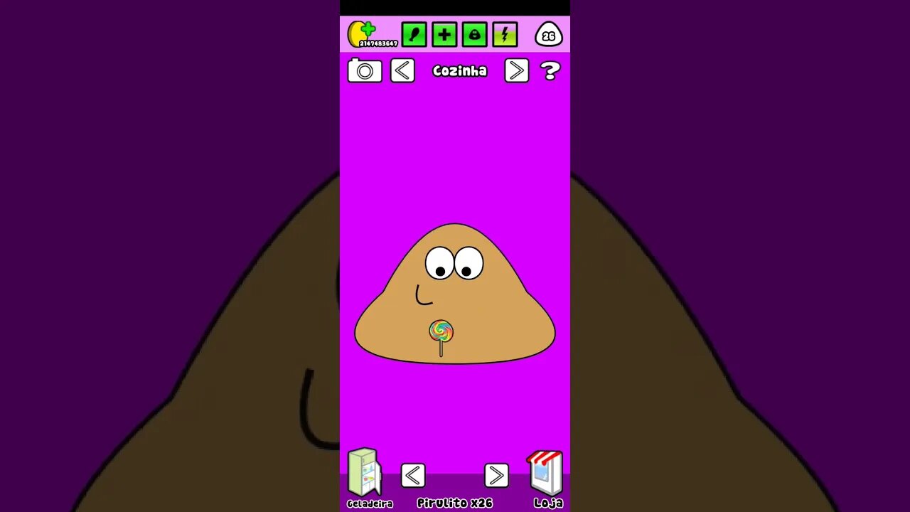 pou sucking lollipop #pou