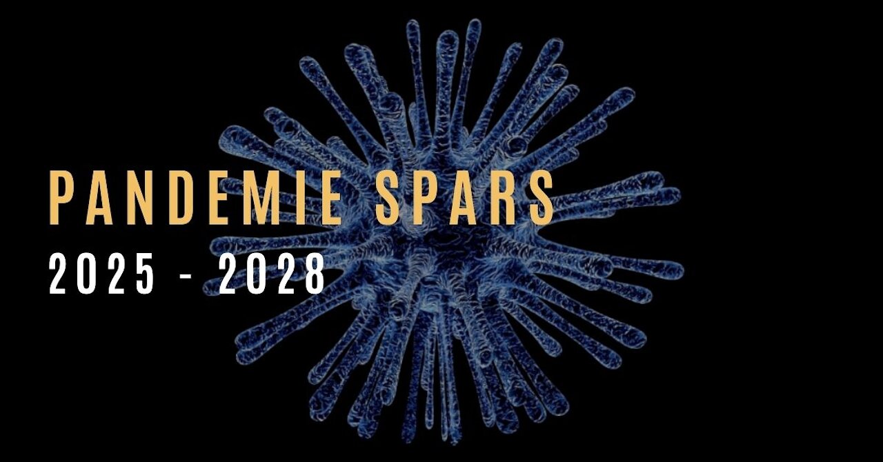 Scénář pandemie SPARS v letech 2025 - 2028