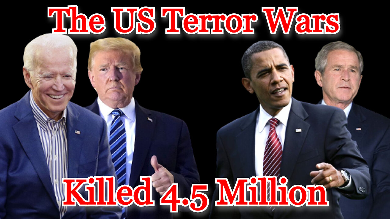 The US Terror Wars Killed 4.5 Million: COI #422