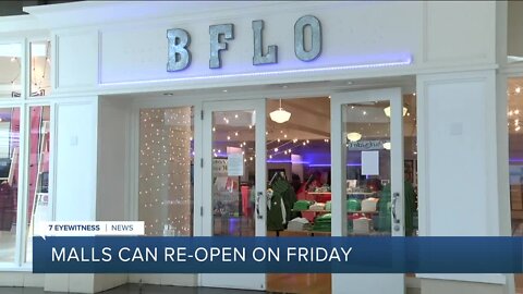 Malls can reopen on Friday, stores inside Walden Galleria prepare