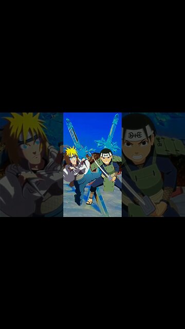 Minato VS Hashirama - WHO IS STRONGEST??.#shorts