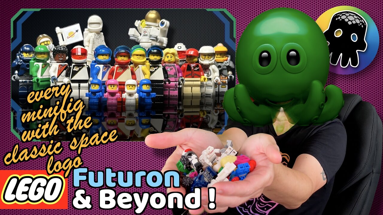 Futuron and Beyond : Get Every Classic Space Logo-Adorned LEGO Outfits