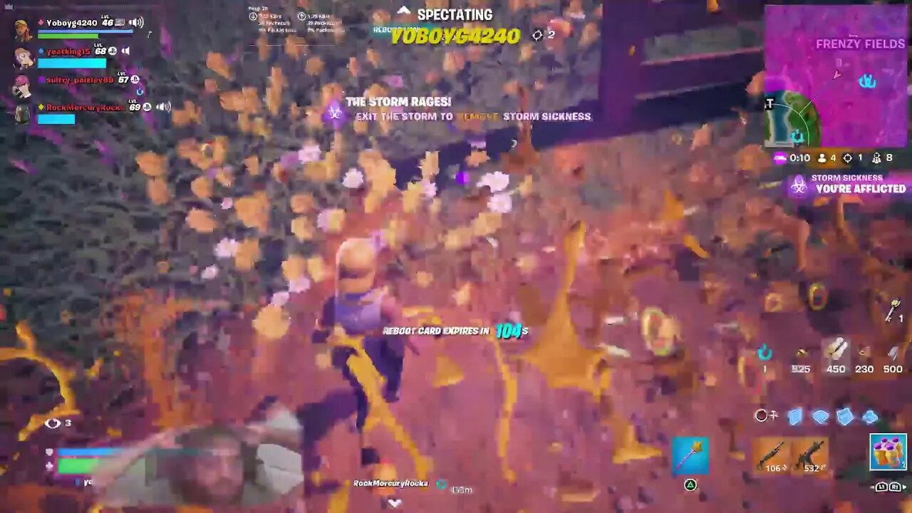 Fortnite with Rock Mercury