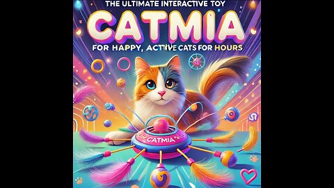 "CatMia's Favorite Toy! 🐾 Fun Playtime & Must-Have Cat Toy for Happy Kitties 🤍"