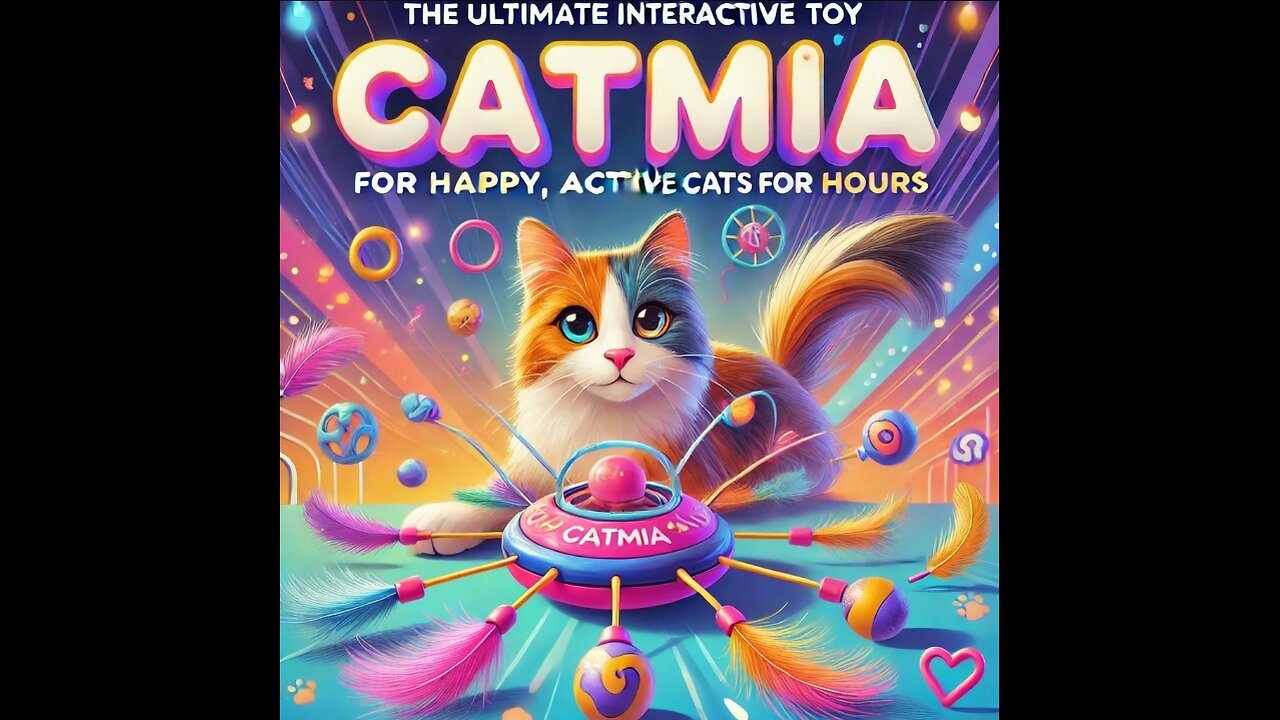 "CatMia's Favorite Toy! 🐾 Fun Playtime & Must-Have Cat Toy for Happy Kitties 🤍"