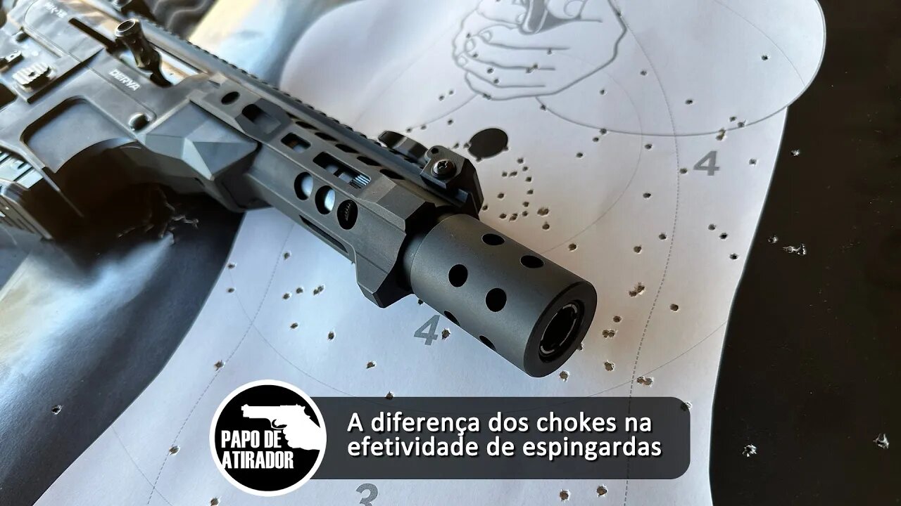 A diferença dos chokes na efetividade dos disparos de espingarda