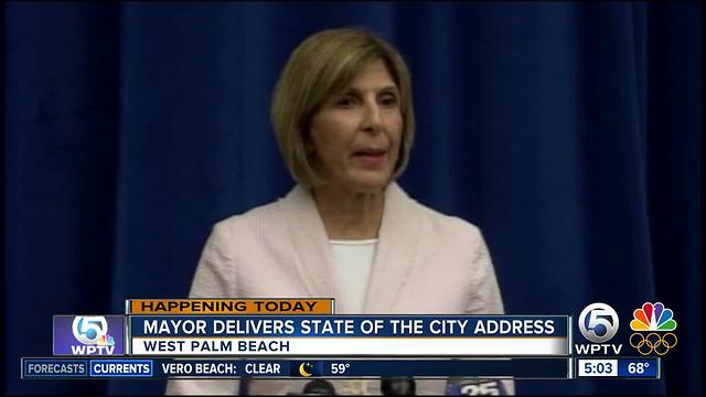 West Palm Beach mayor to deliver 'State of the City' address