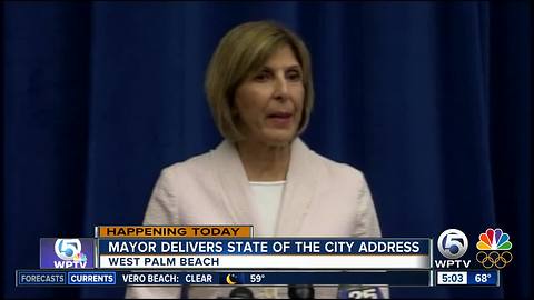 West Palm Beach mayor to deliver 'State of the City' address