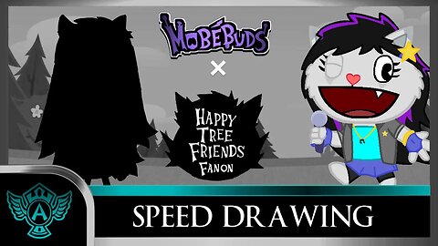 Speed Drawing: Happy Tree Friends Fanon - Pitch | Mobebuds Style