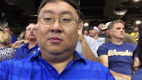 Just Peter von Panda starting chants at a baseball game