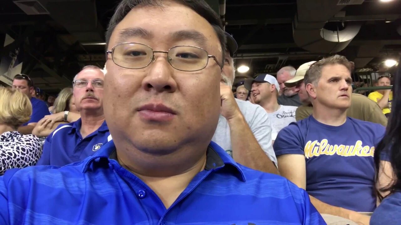 Just Peter von Panda starting chants at a baseball game