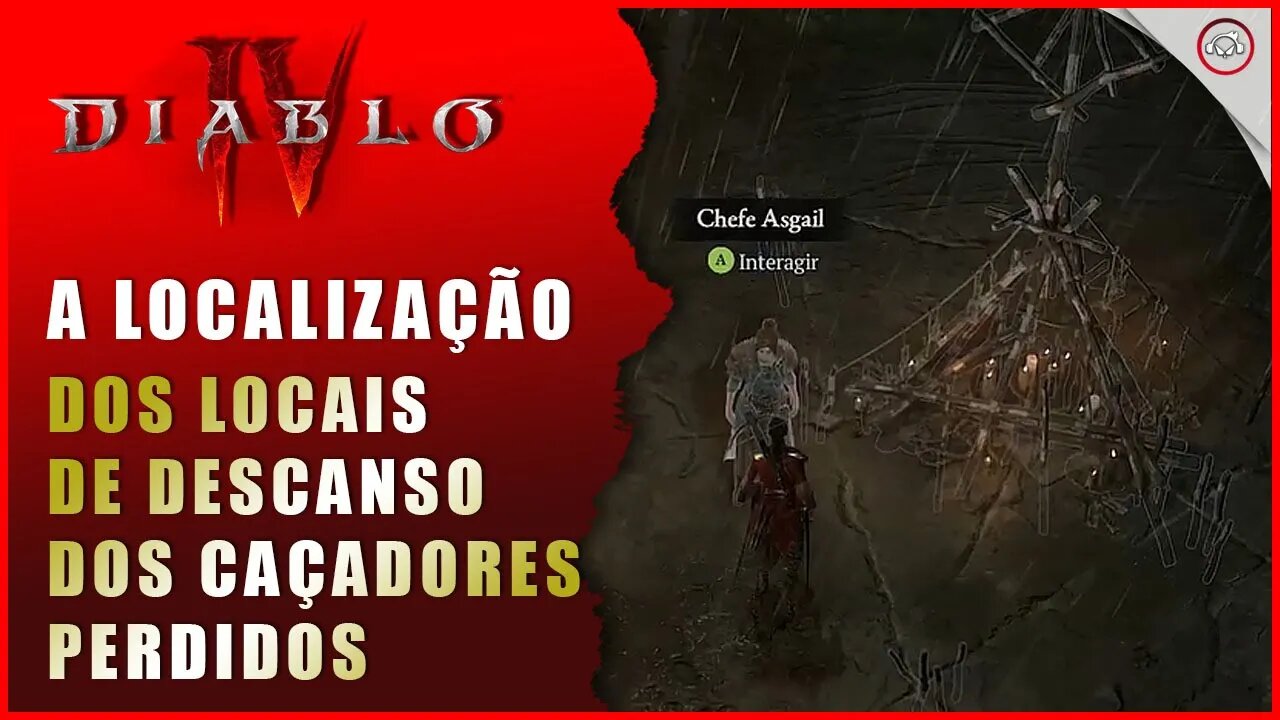 Diablo 4, A localização dos locais de descanso dos caçadores perdidos | Super-Dica Pt Br