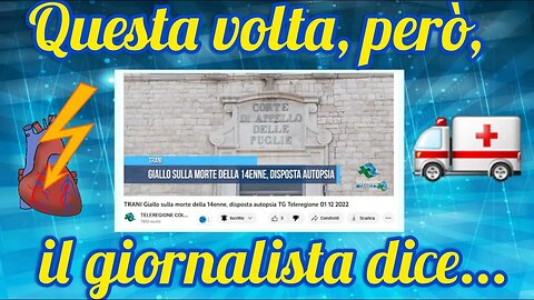 Caso infarto della studentessa 14enne, un nuovo servizio...