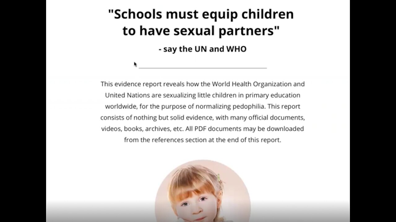 NORMALIZING PEDOPHILIA - NETHERLANDS HAS A LEADING ROLE in Pedophilia and the NEW WORLD ORDER