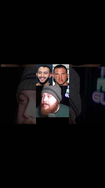 Dominick Reyes and Matt Hamill having a conversation impression - MMA Guru