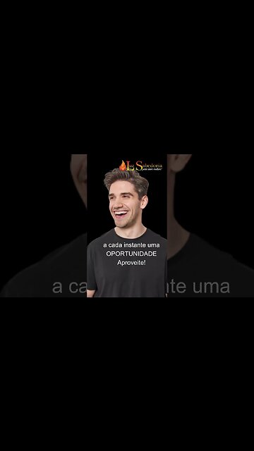 A CADA INSTANTE, UMA OPORTUNIDADE