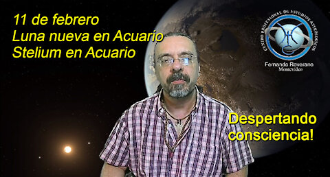 Luna nueva en Acuario / Stelium en Acuario