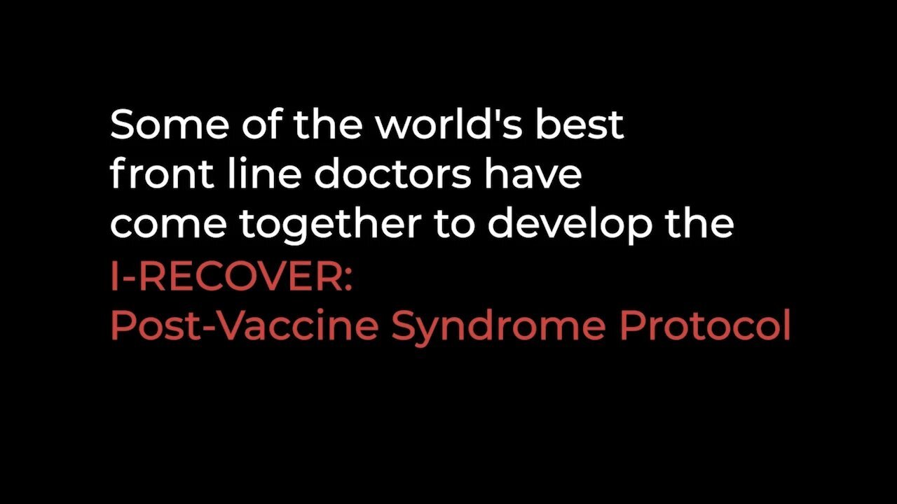 I-RECOVER: FLCCC Launches Post-Vaccine Treatment Protocol This Wednesday on Weekly Webinar (May 25, 2022 7PM ET)