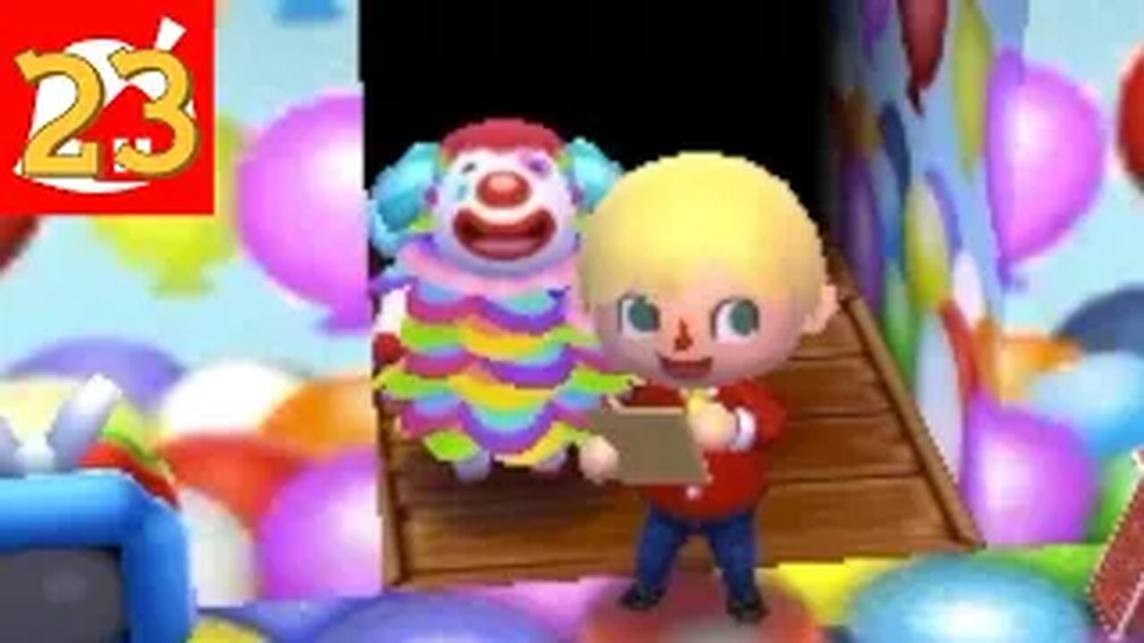 Let’s Play Animal Crossing: Happy Home Designer - Episode 23 - Clown Town