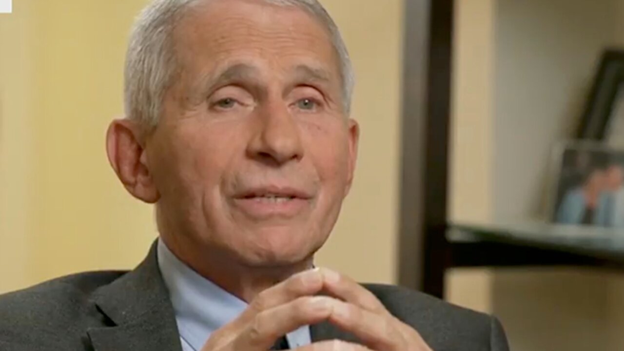 You Do Understand That Dr. Fauci Is Trying To Talk Himself Out Of An Investigation