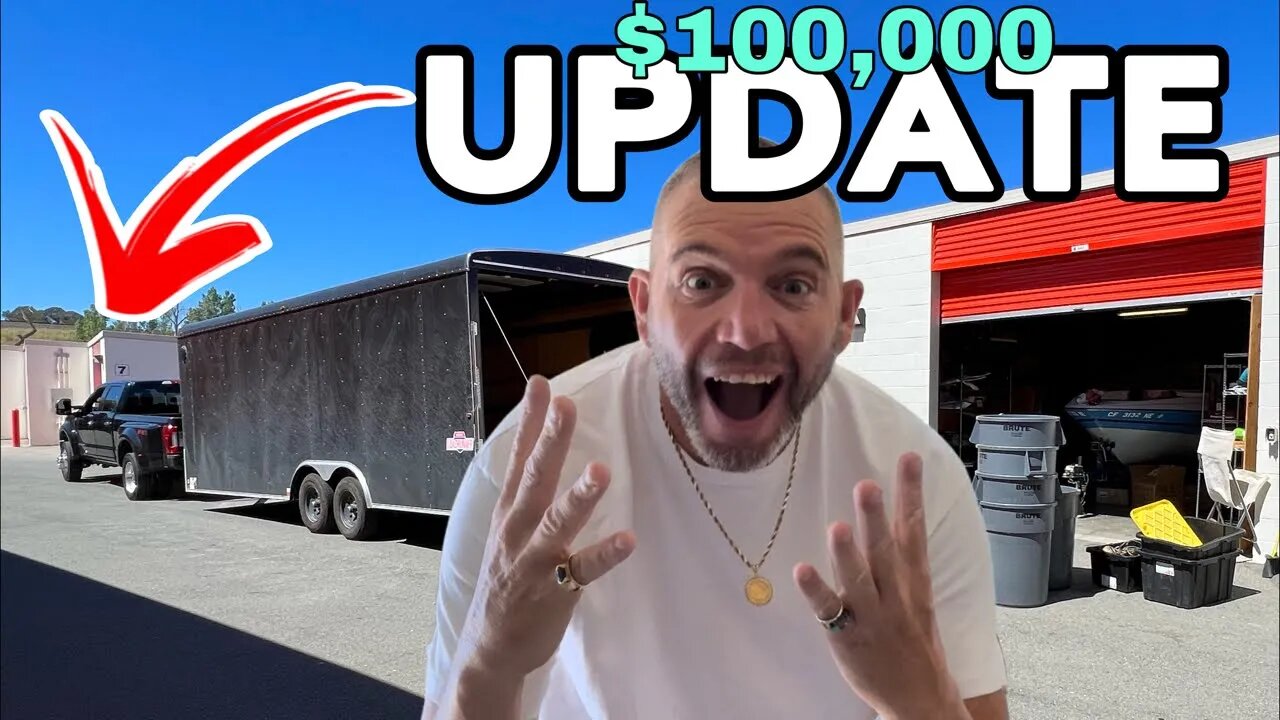 HUGE INVESTMENT UPDATE ~ WHAT HAPPENED ~ i bought an abandoned storage and found this