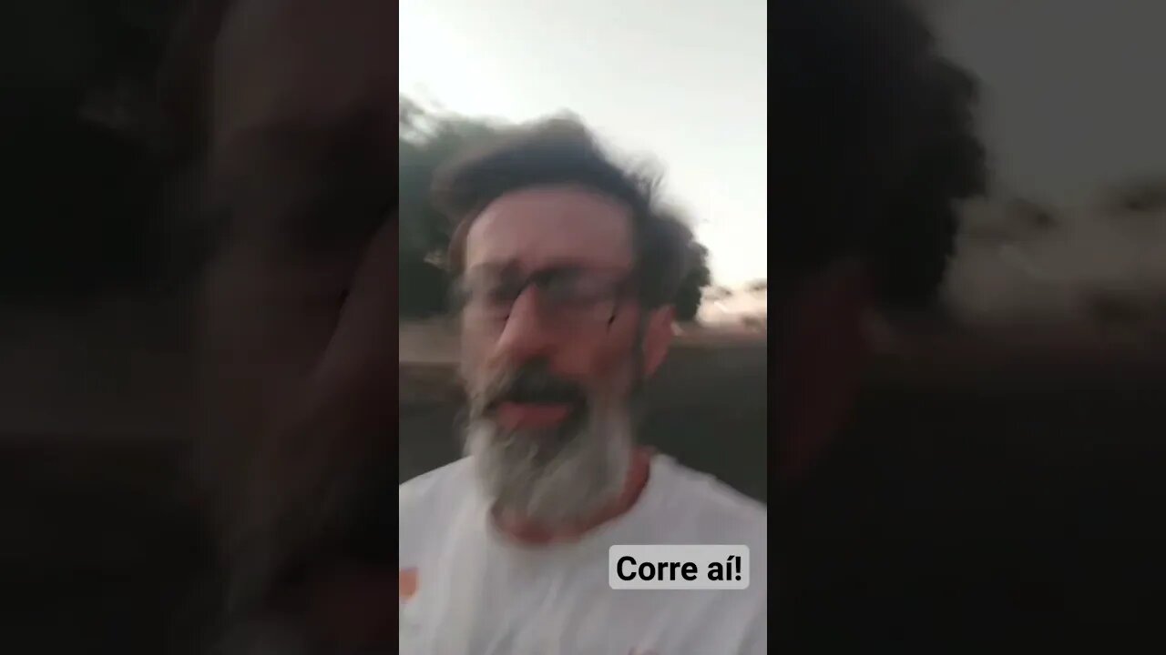 Correndo a meia maratona.