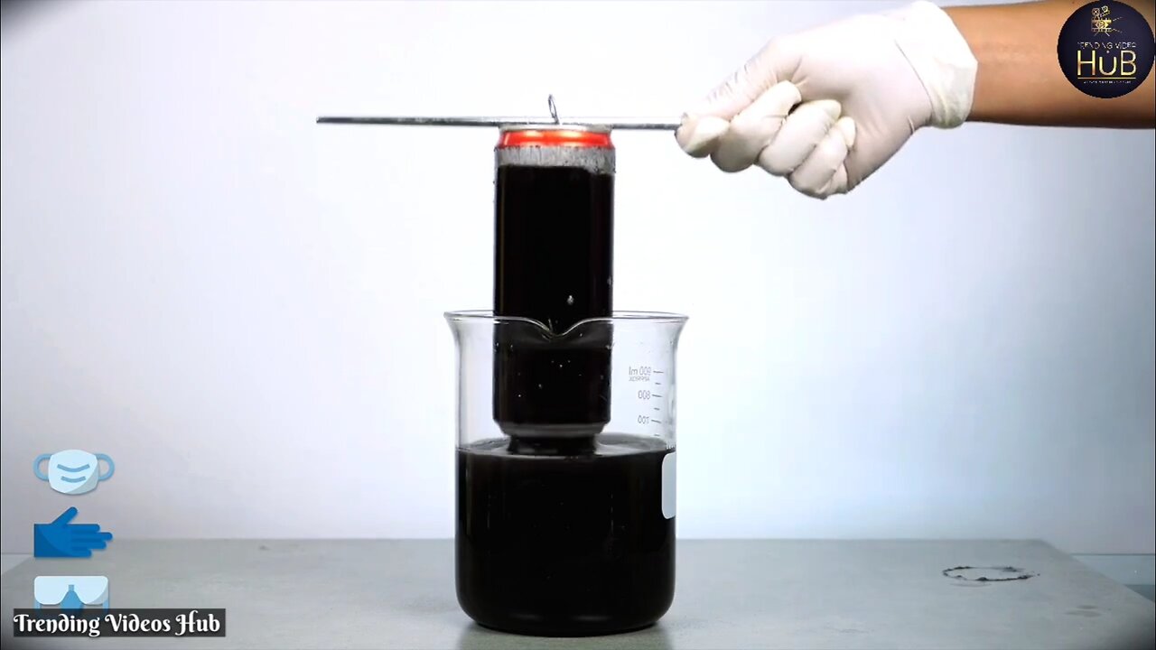 Coca Cola Milk Experiments (Invisible Soda)