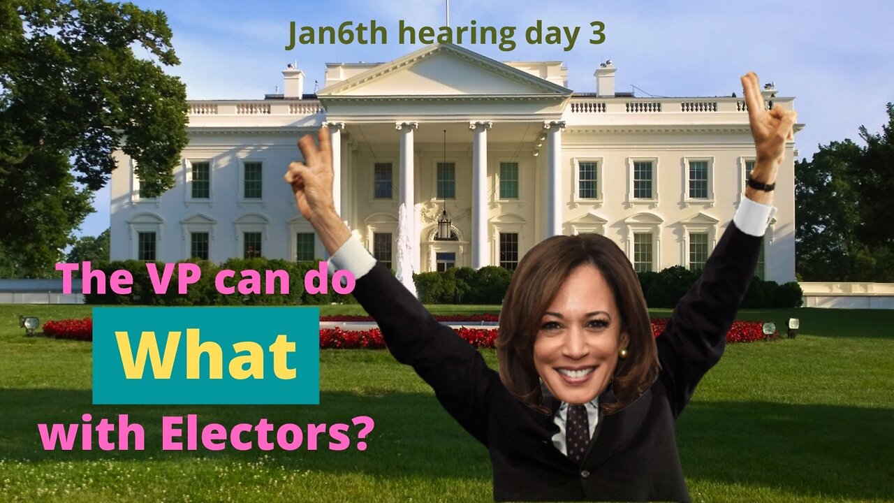 Can the VP pick the next President, or Jan 6th day 3