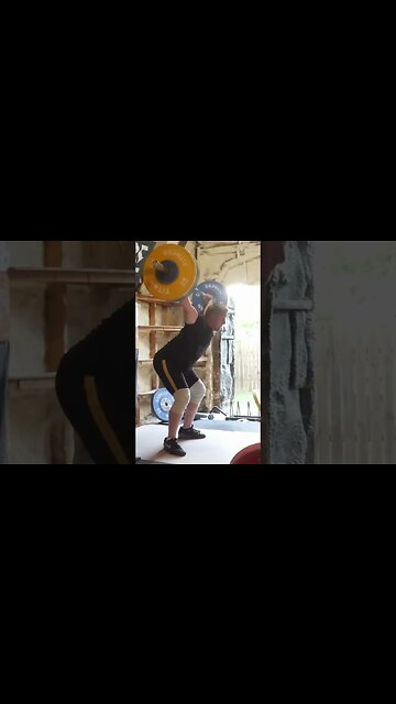 120 kg / 265 lb - Snatch + Overhead Squat - Weightlifting Training