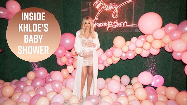 Khloe Kardashian hosts epic baby shower