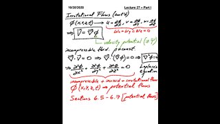 ME 3663.002 Fluid Mechanics Fall 2020 - Lecture 27 (Part I)