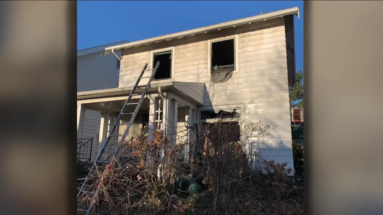 Elderly man dies in fire on Cleveland's West Side Saturday morning