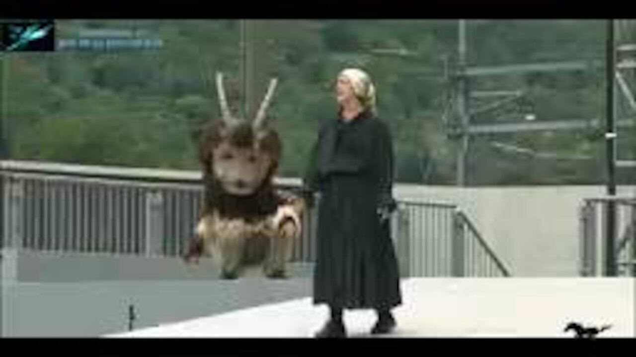 Gotthard Tunnel Satanic Ceremony