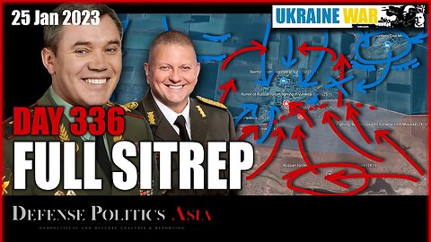 [ Ukraine SITREP ] Day 336 (25/1): Vuhledar under siege; Ukraine get tanks; Breakthru W of Soledar?