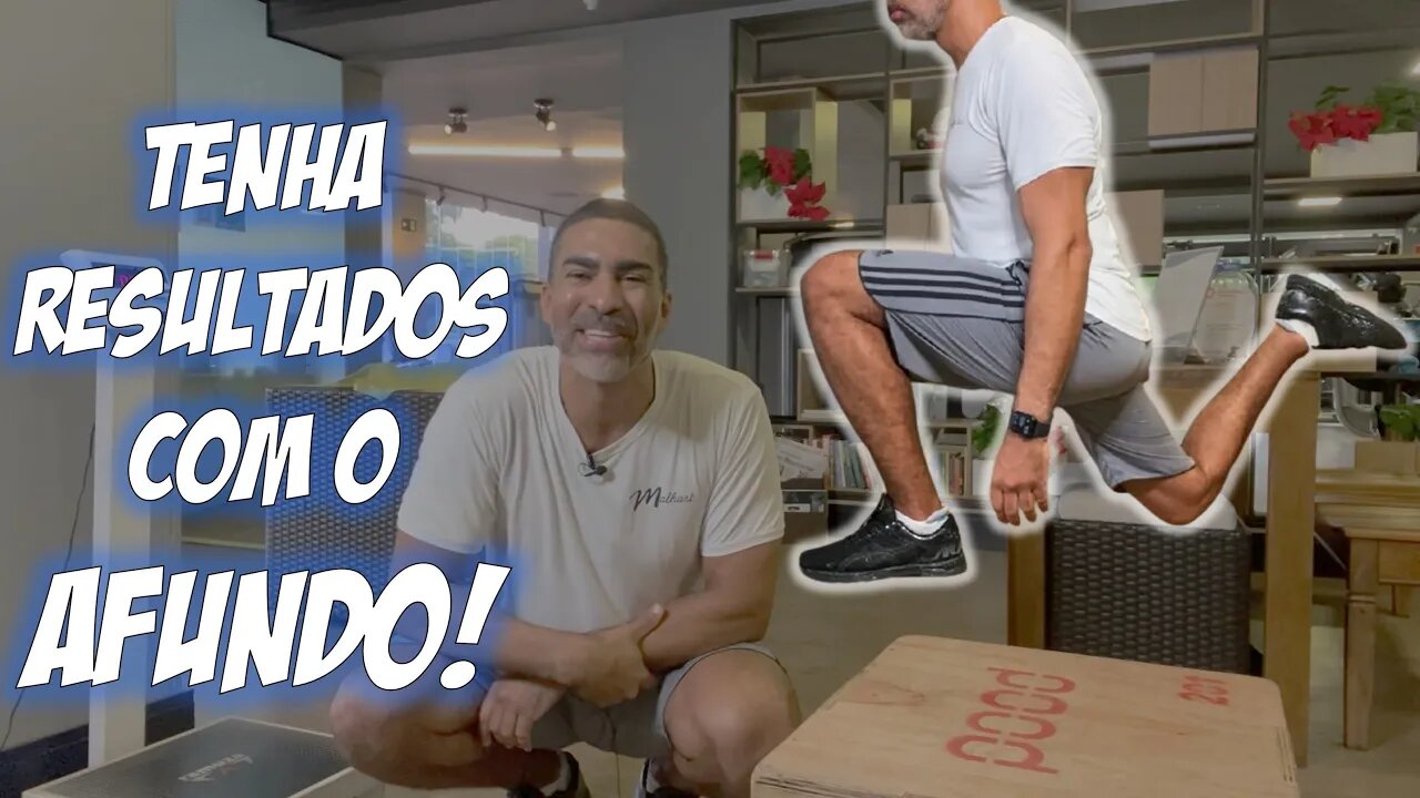 Faça seu treino render com afundo e búlgaro