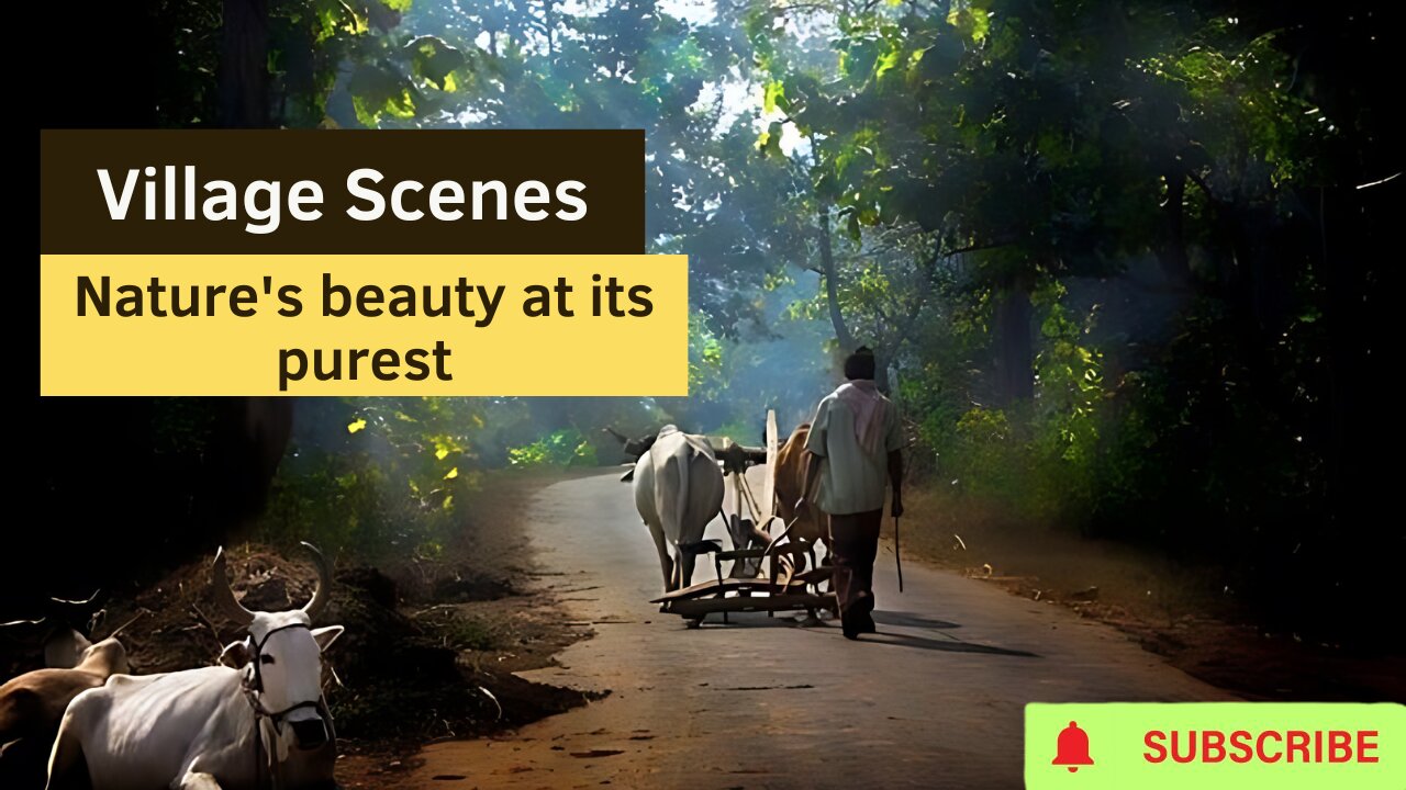 Village Scenes: Nature's Beauty at Its Purest - A Visual Feast!