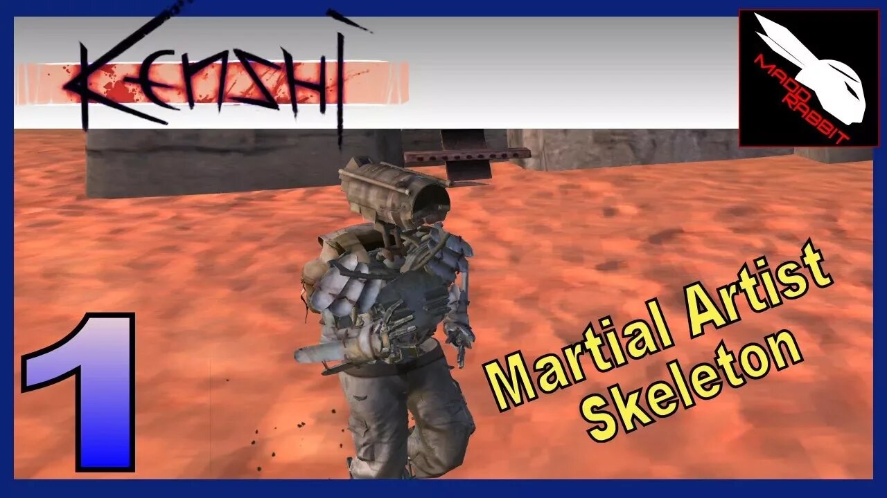 Kenshi series 2 part 1 - skeleton martial artist [challenge let's play]