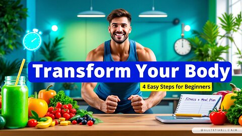 Transform Your Body: 4 Easy Steps for Beginners 💪