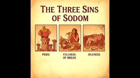 What Were the Three Sins of Sodom? — Pride, Fulness of Bread, and Idleness Explained