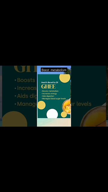 Health Benefits of Ghee | What health benefits does ghee have | Is it good to eat ghee #shorts