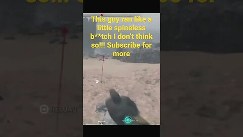 This guy ran like a little spineless B**tch I don’t think so!!! Subscribe for more