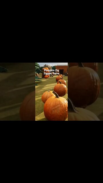 I Made Pumpkin Zig Zagger Game #game #fall #pumpkin
