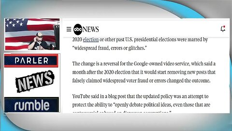 YouTube changing its policy on the 2020 Elections and years prior.