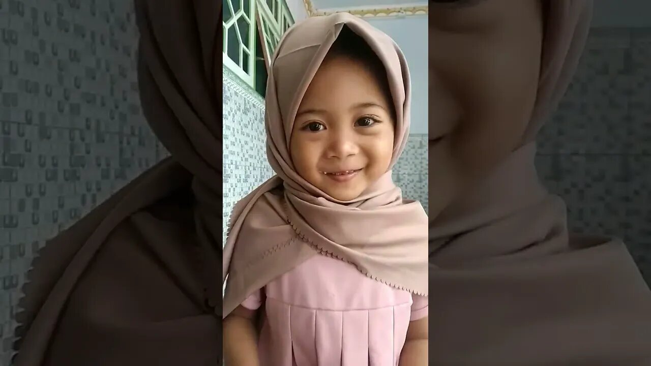 Adek yunda lagi asik lompat #shorts